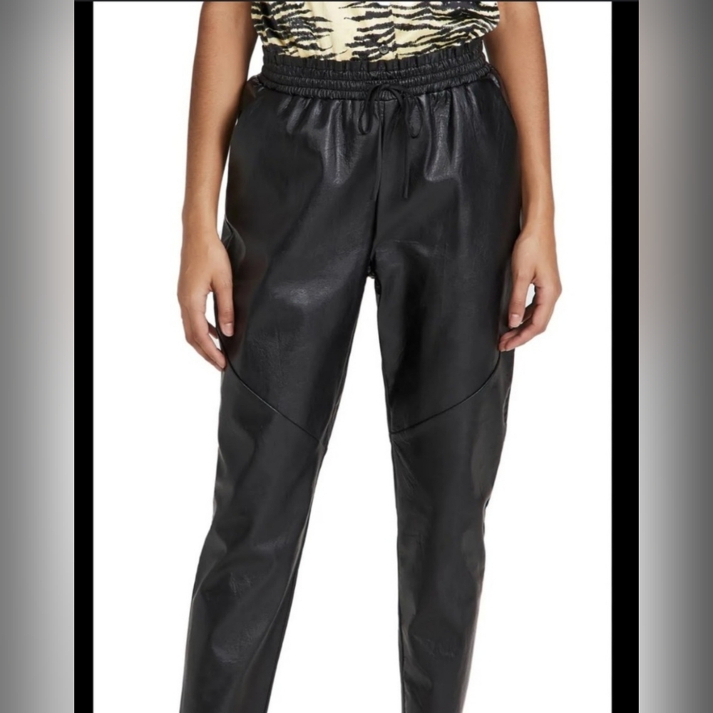 Ramy Brook Faux Leather Samson Pants Size Medium - Picture 9 of 11
